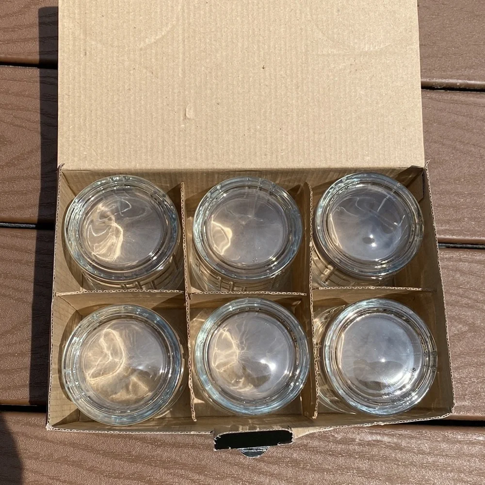 Nicole Miller Studio Whisky Glasses set of 6, 11oz